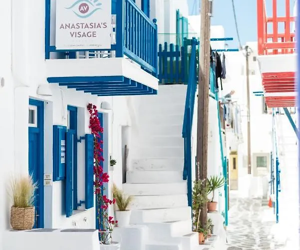 Anastasia\'S Visage Stylish Accommodation Rooms City Centre Mykonos